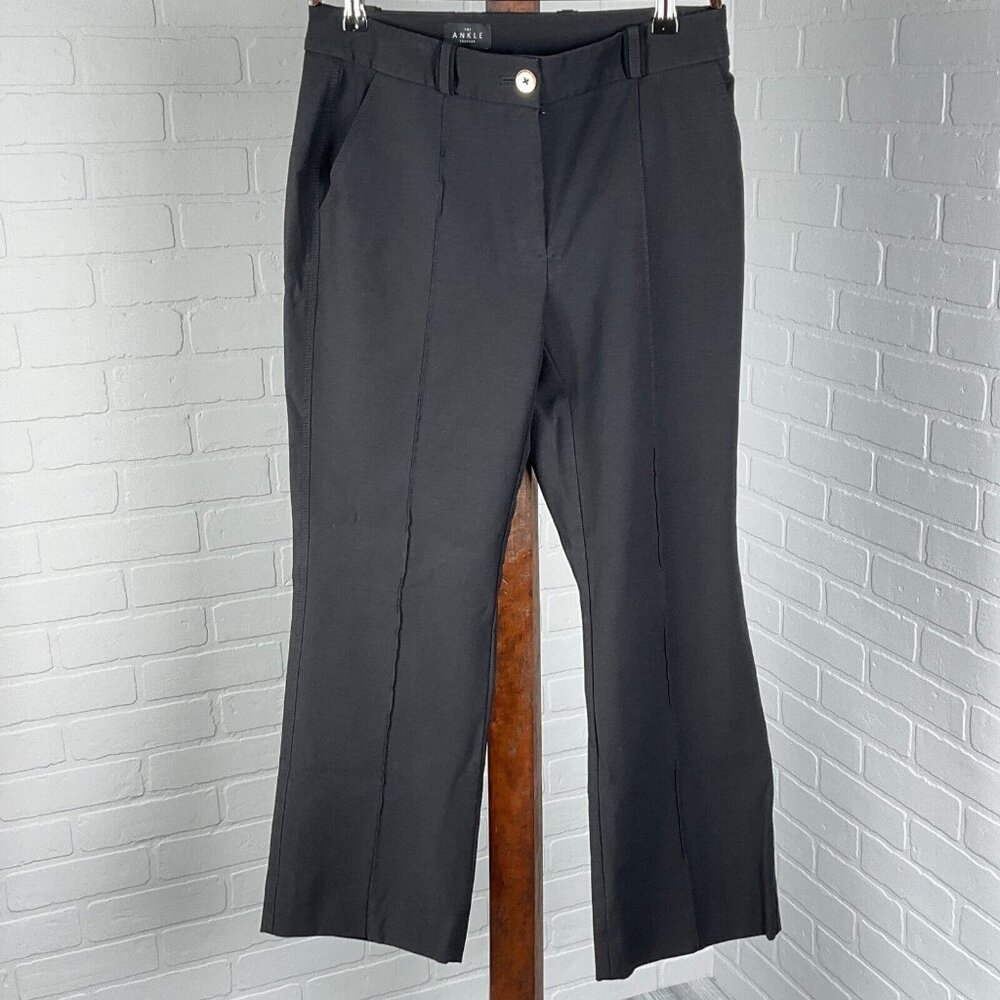 White House Black Market Pants Women‎ 8 Black Ankle Trouser Career Classic